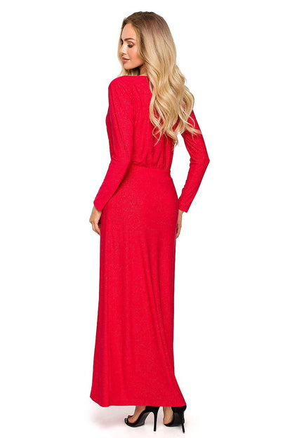 Elegant Slit Evening Dress