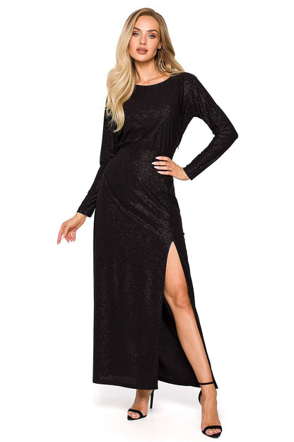 Elegant Slit Evening Dress