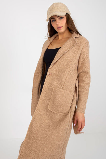 Sophisticated Long Sleeve Coat