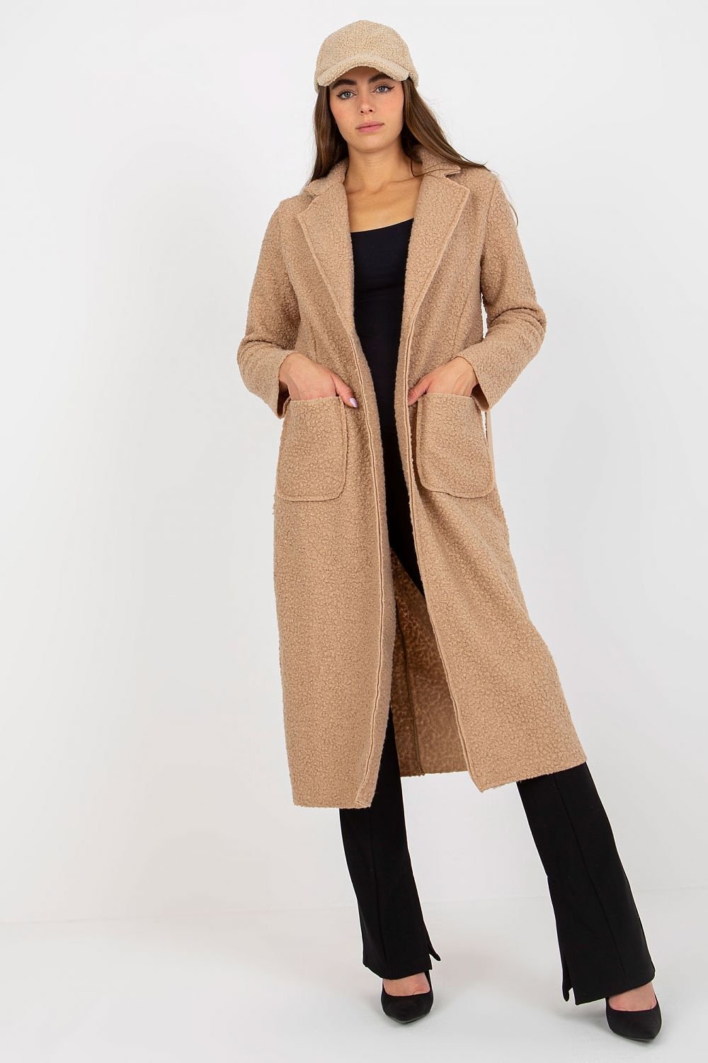 Sophisticated Long Sleeve Coat