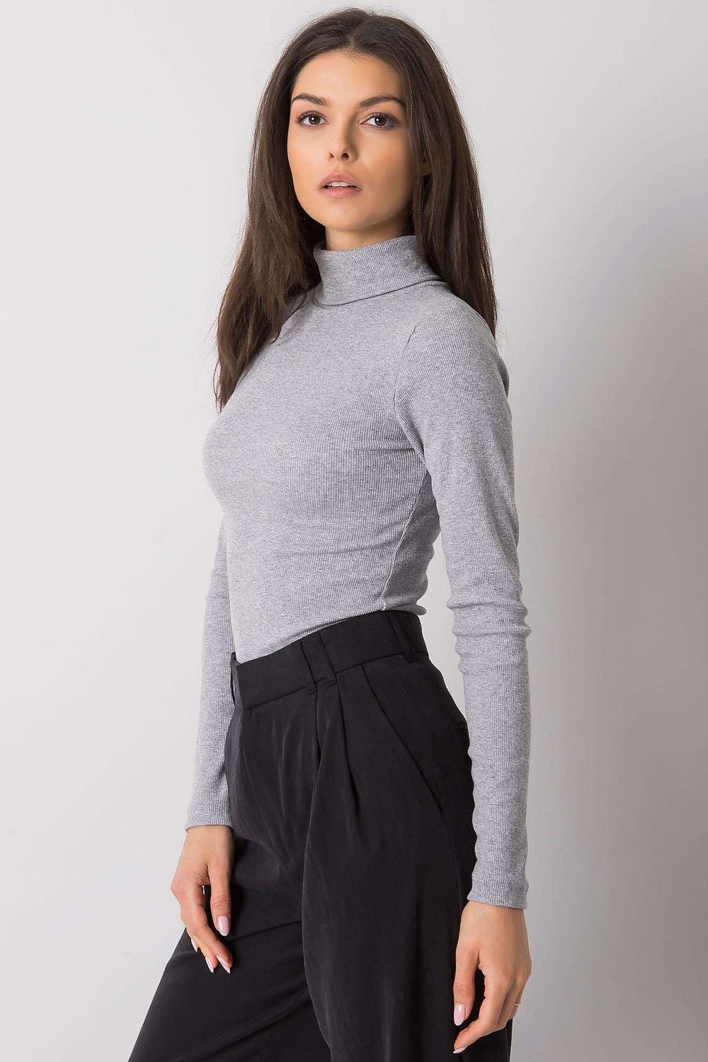 Fitted Long Sleeve Turtleneck