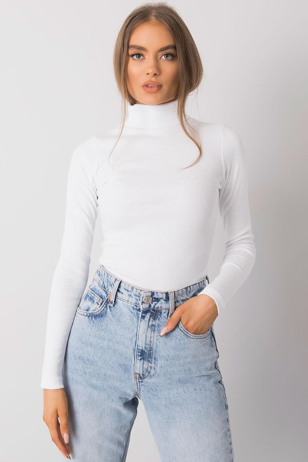 Fitted Long Sleeve Turtleneck