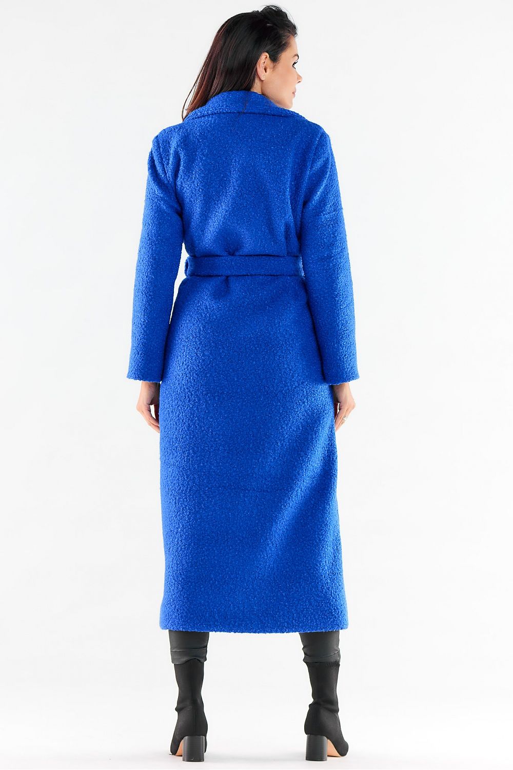 Warm Fabric Coat with Maxi Length - Michelle & Kenza Co.