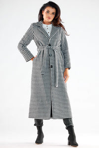 Warm Fabric Coat with Maxi Length - Michelle & Kenza Co.