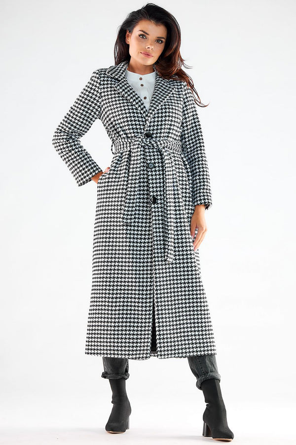 Warm Maxi Coat with Belt