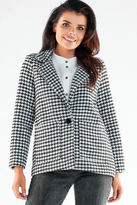 Warm Jacket with Elegant Button - Michelle & Kenza Co.