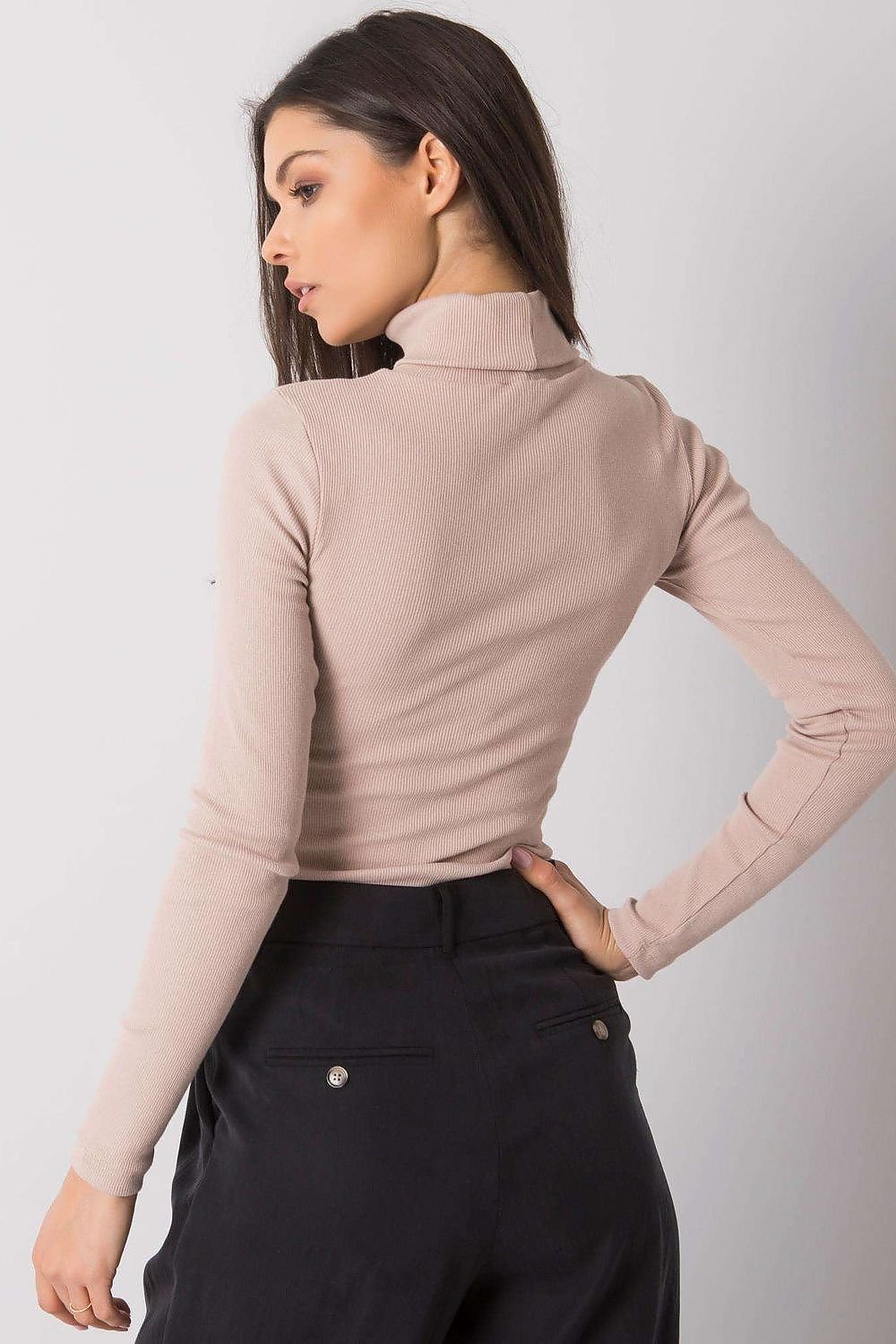 Fitted Long Sleeve Turtleneck