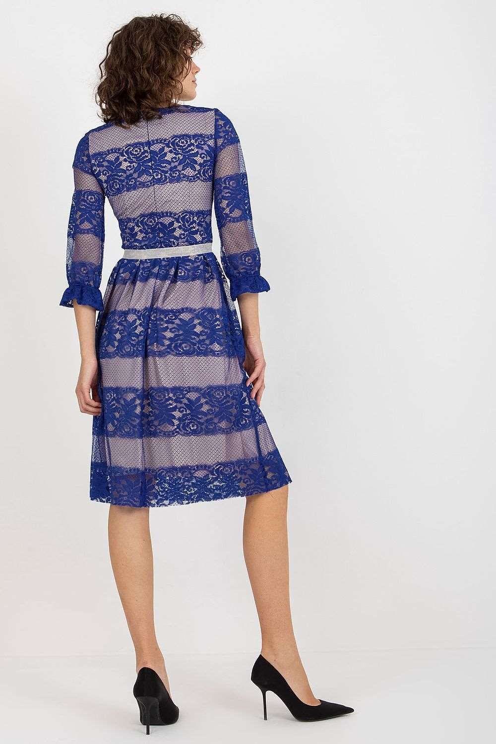 Amelia Lace Waist Sash Dress