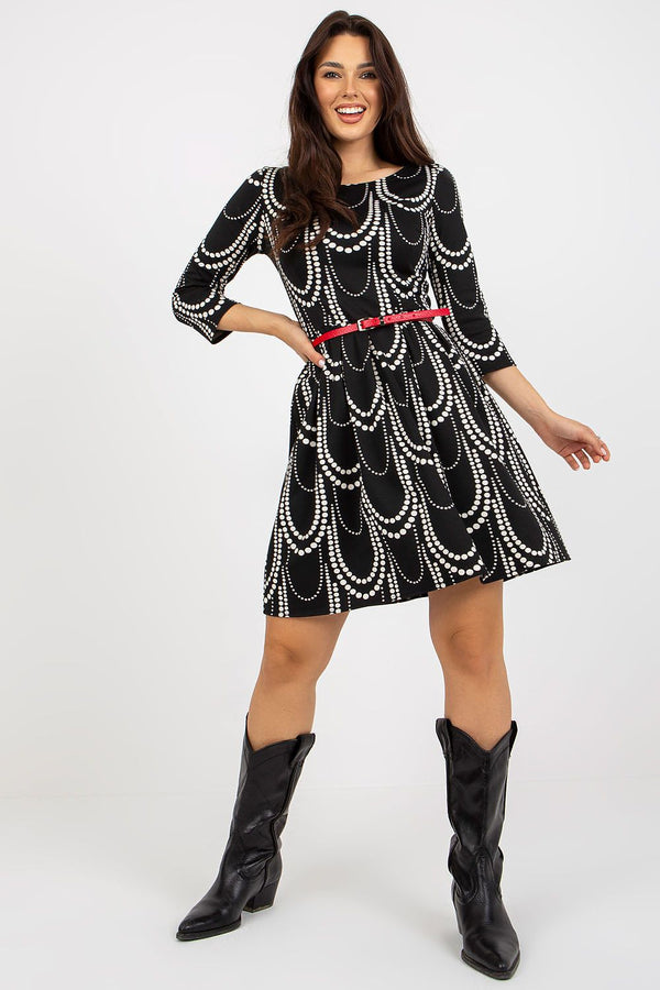 Versatile 3/4 Sleeve Dress