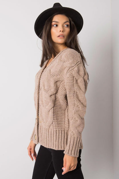 Heart Neckline Cardigan