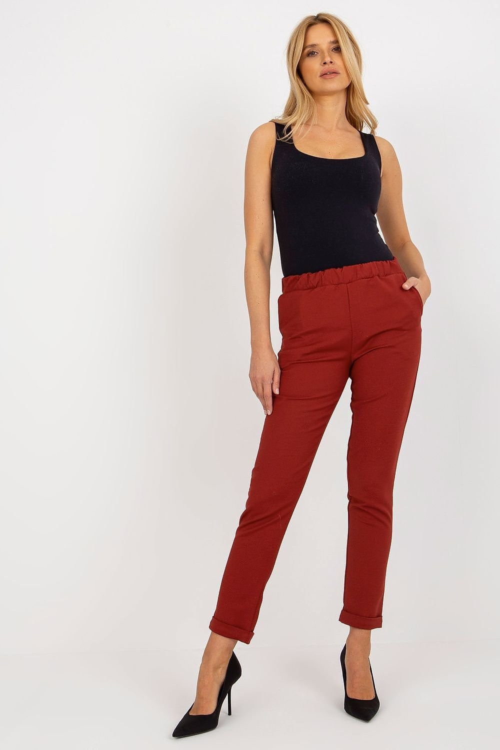 Chic High-Waisted Trousers