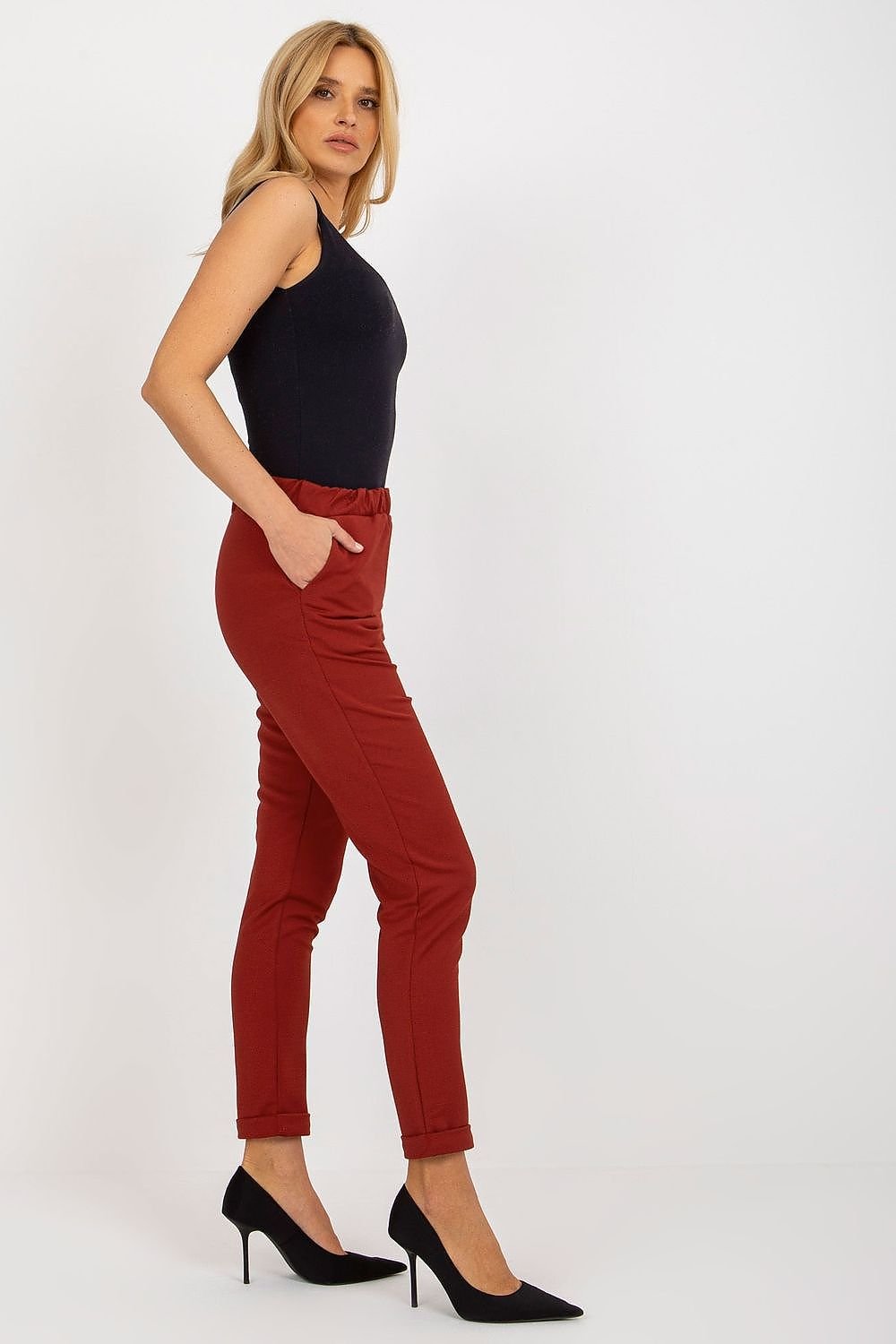 Chic High-Waisted Trousers