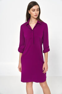 Chic Oversize Viscose Dress