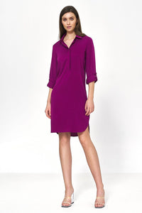 Chic Oversize Viscose Dress