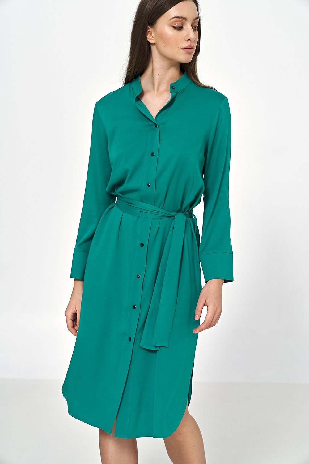 Flattering Viscose Midi Dress