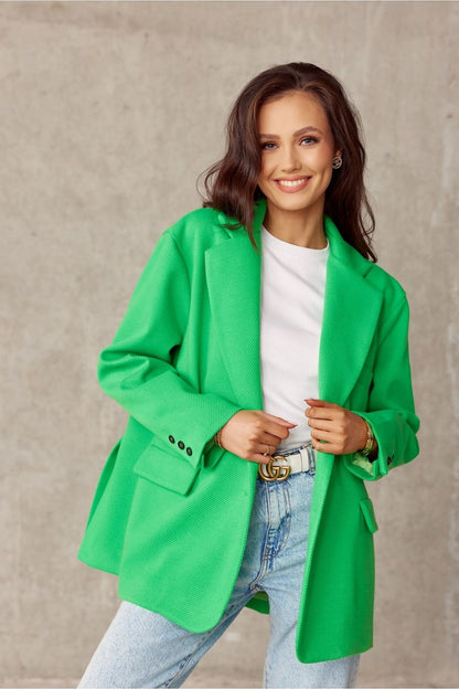 Voluminous Button-Up Jacket