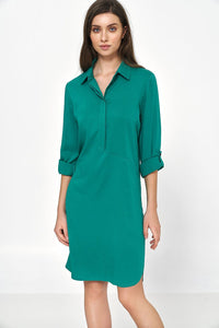 Chic Oversize Viscose Dress