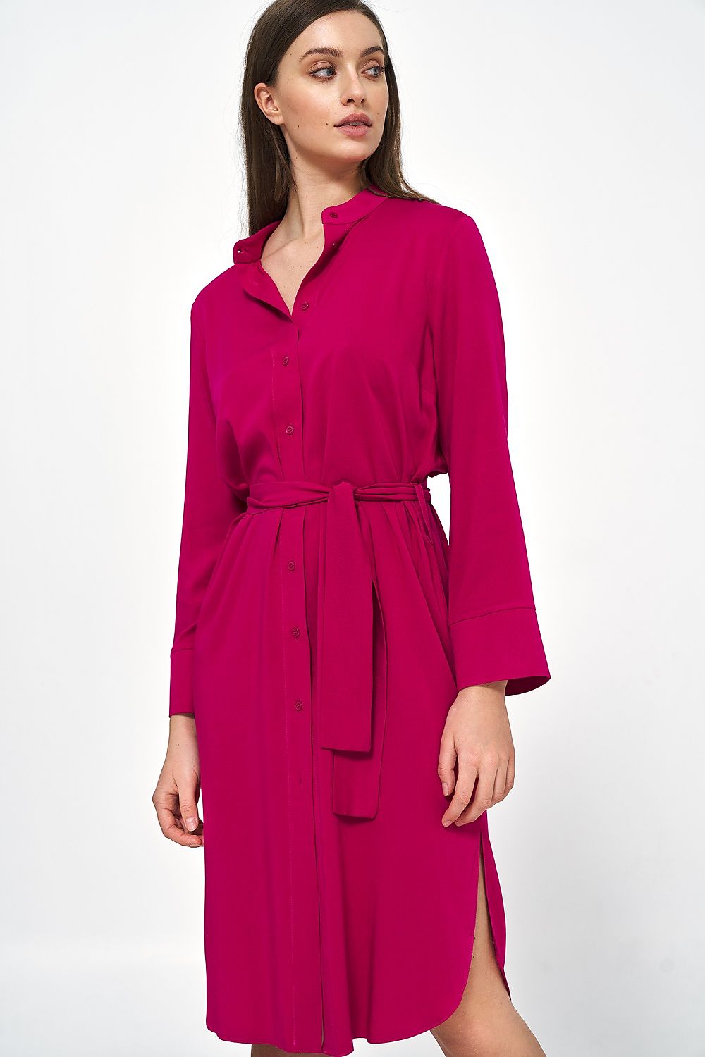 Flattering Viscose Midi Dress