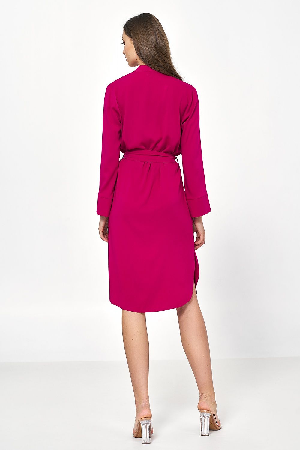 Flattering Viscose Midi Dress