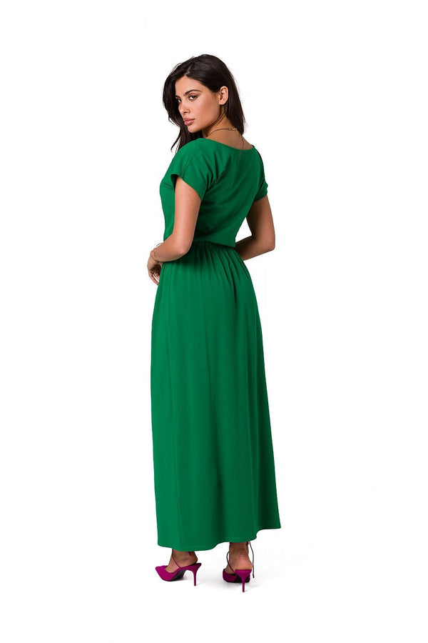 One-Shoulder Cotton Maxi Dress