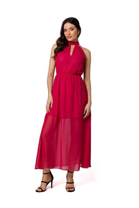 Romantic Chiffon Midi Dress