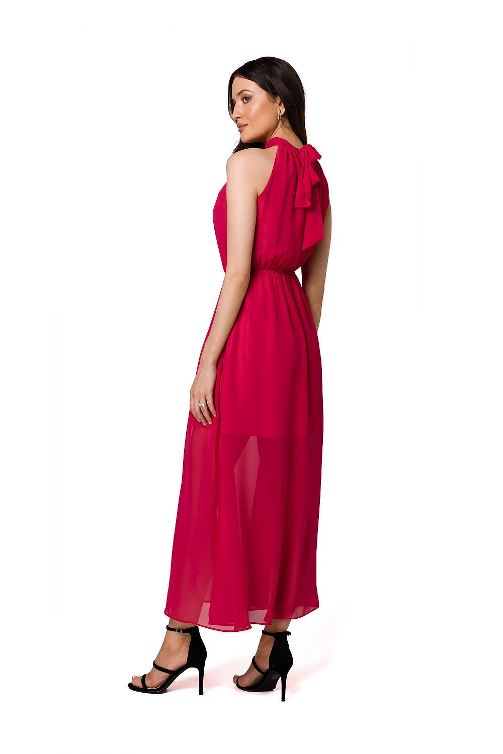 Romantic Chiffon Midi Dress