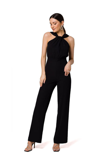 Spandex Jumpsuit with Open Shoulders - Michelle & Kenza Co.