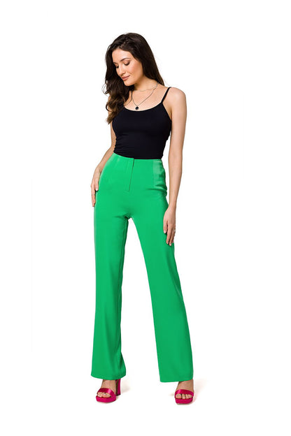 Spandex Trousers with Tailored Fit - Michelle & Kenza Co.