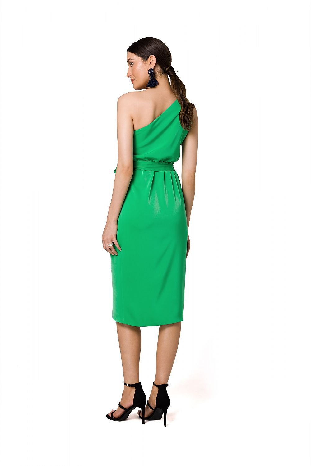 Alluring One-Shoulder Cocktail Dress