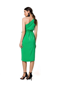 Alluring One-Shoulder Cocktail Dress