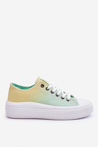 Massive Platform Textile Sneakers