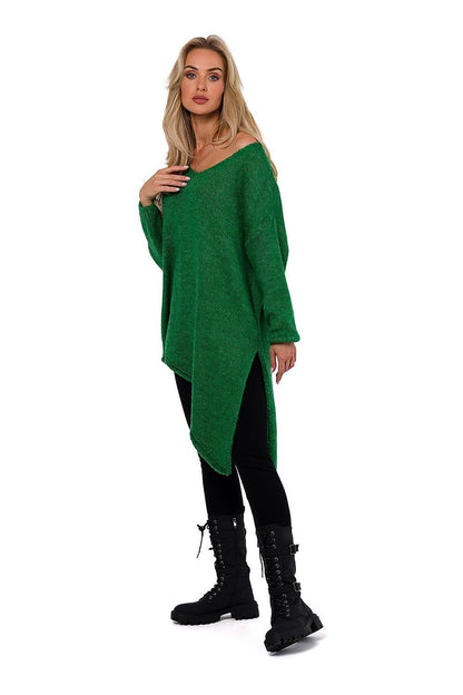 Asymmetrical Knit Sweater