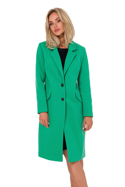 Fleece Coat with Padded Collar - Michelle & Kenza Co.