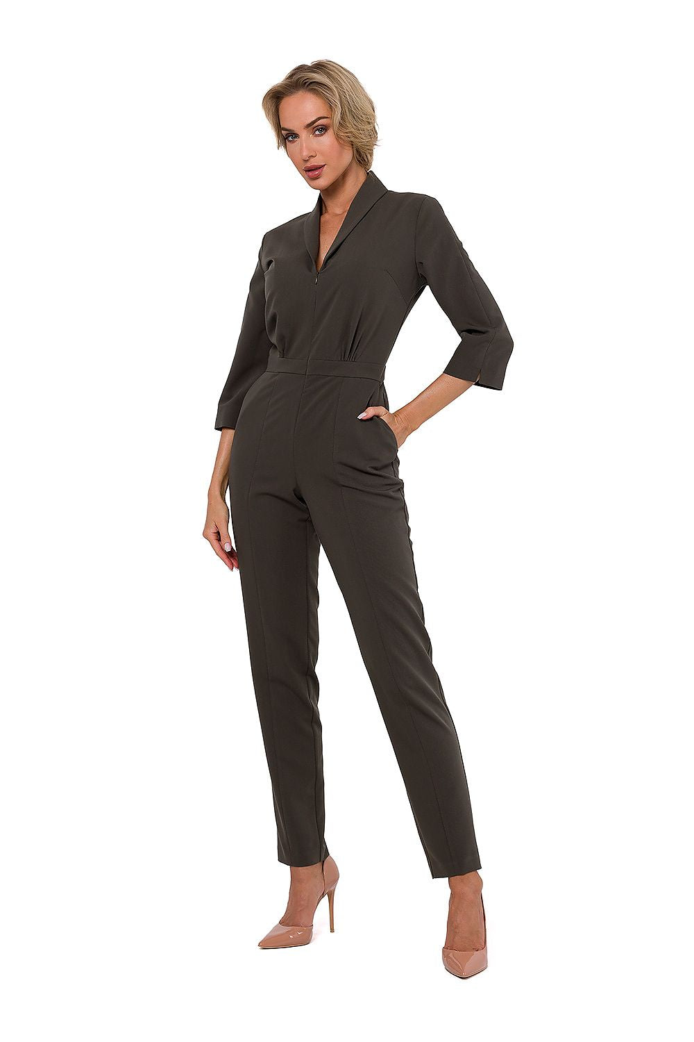 Chic 3/4 Sleeve Jumpsuit