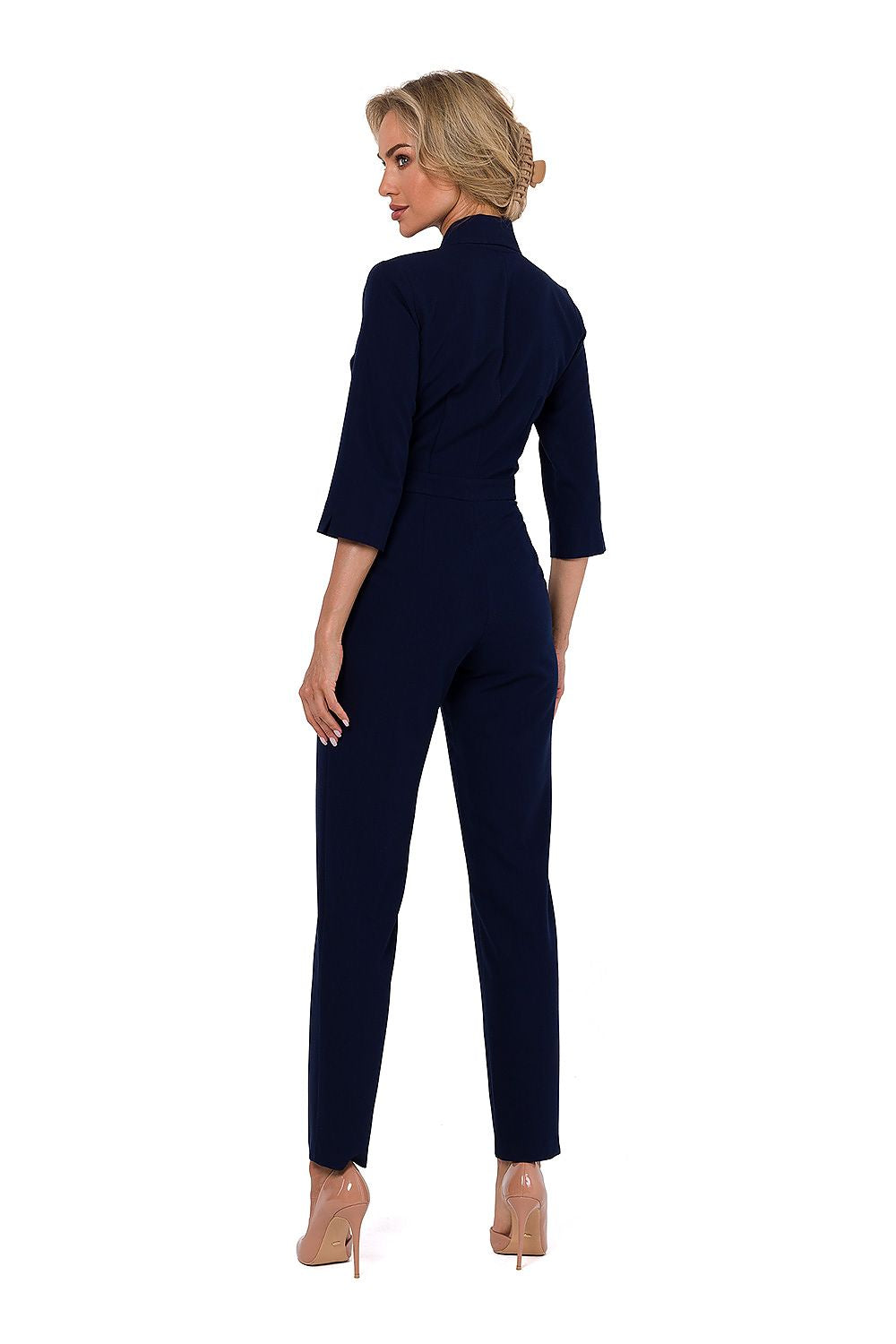 Tailored 3/4 Sleeve Jumpsuit