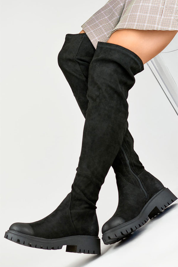 Stella Over-the-Knee Musketeer Boots