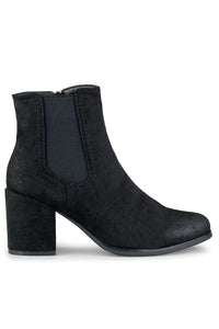 Amelia Almond Heeled Boots