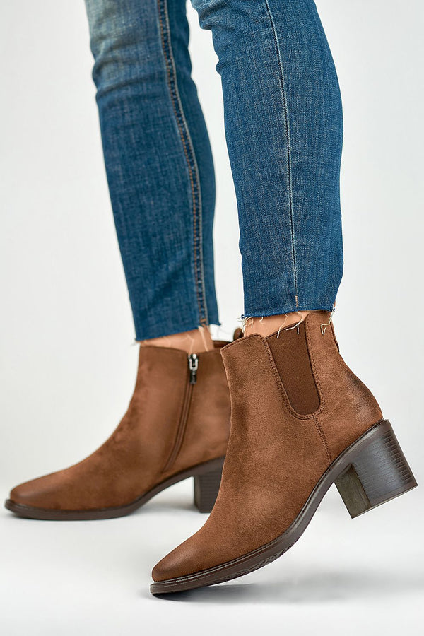 Evelyn Luxe Heeled Boots