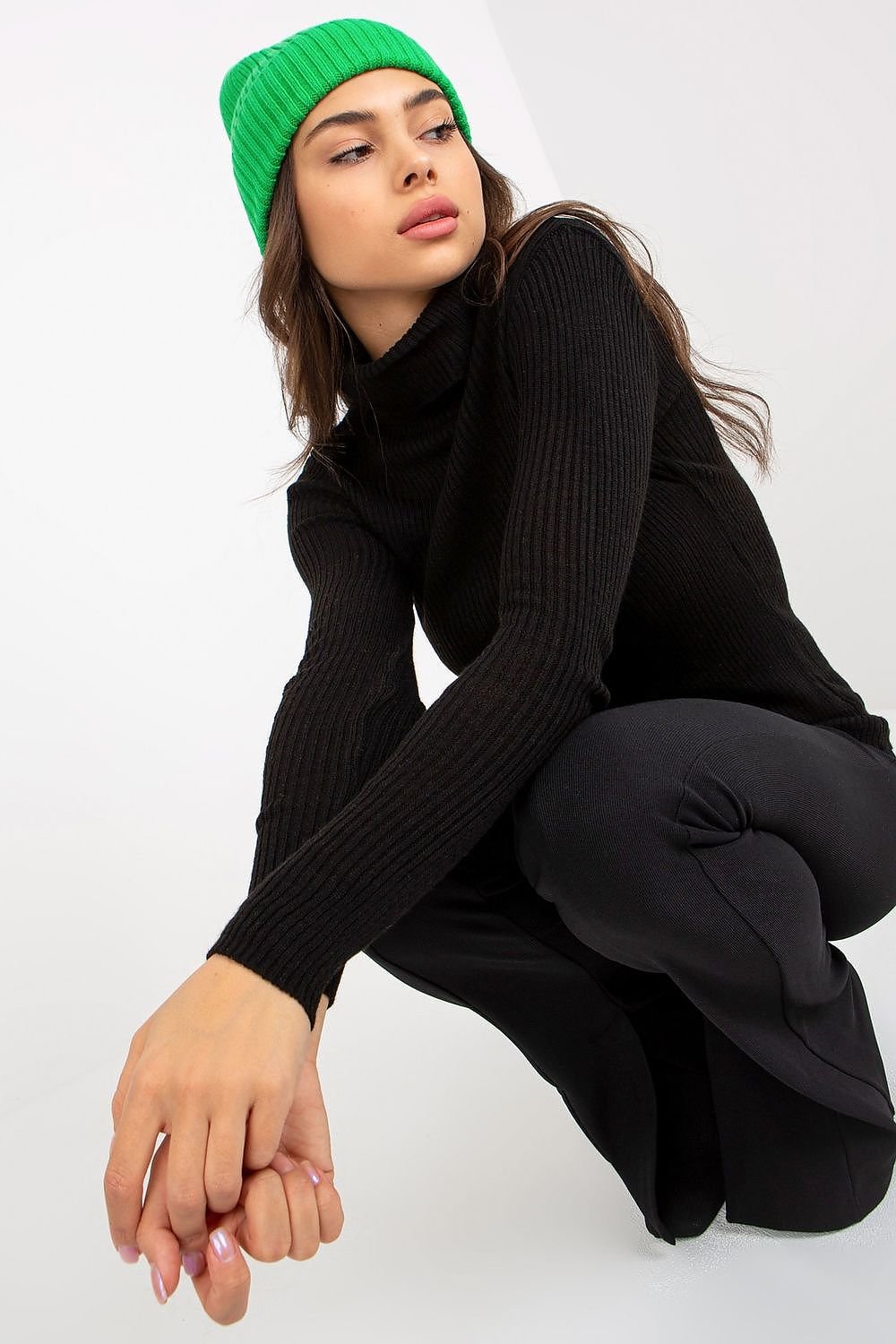 Sophisticated Ribbed Turtleneck