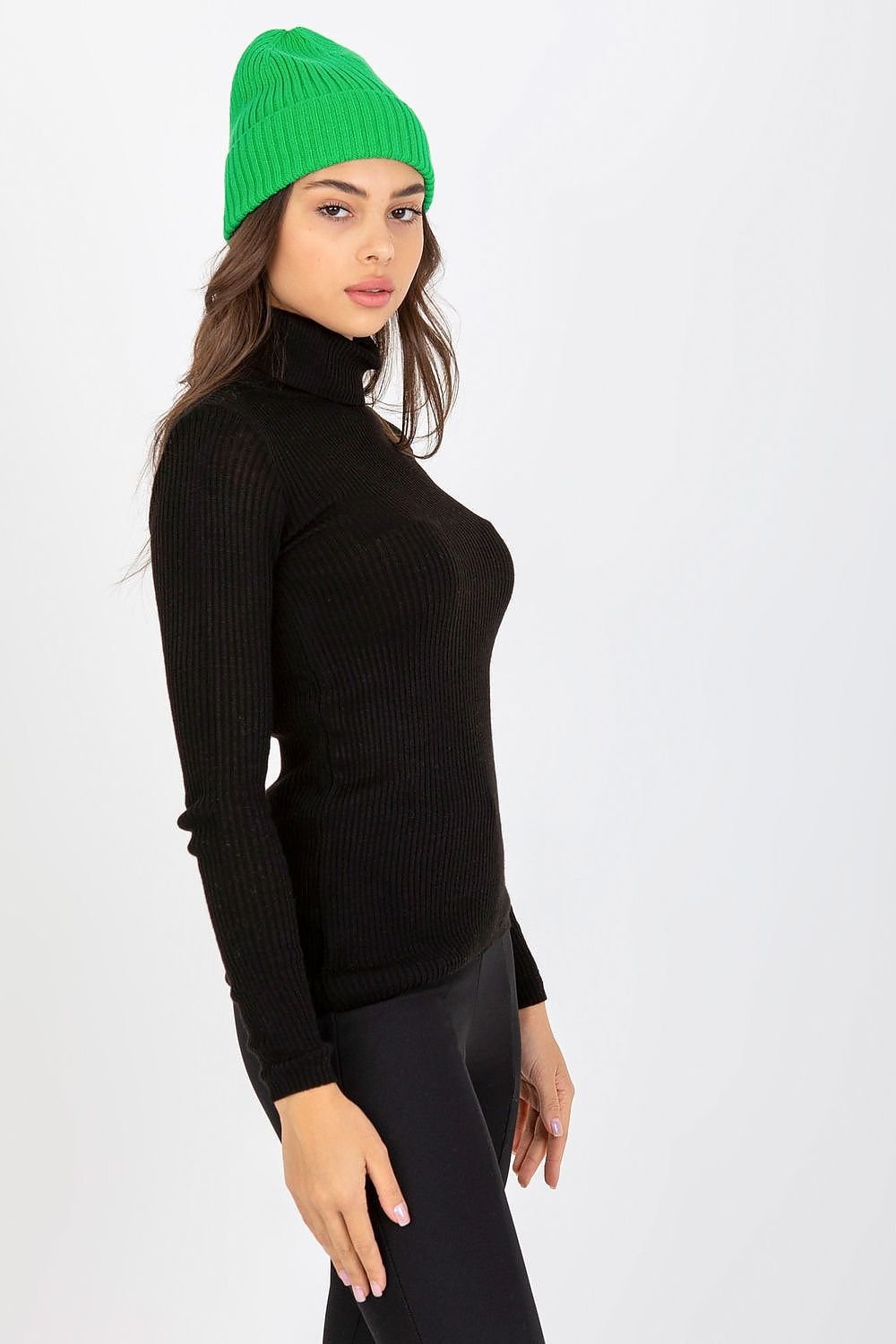 Sophisticated Ribbed Turtleneck