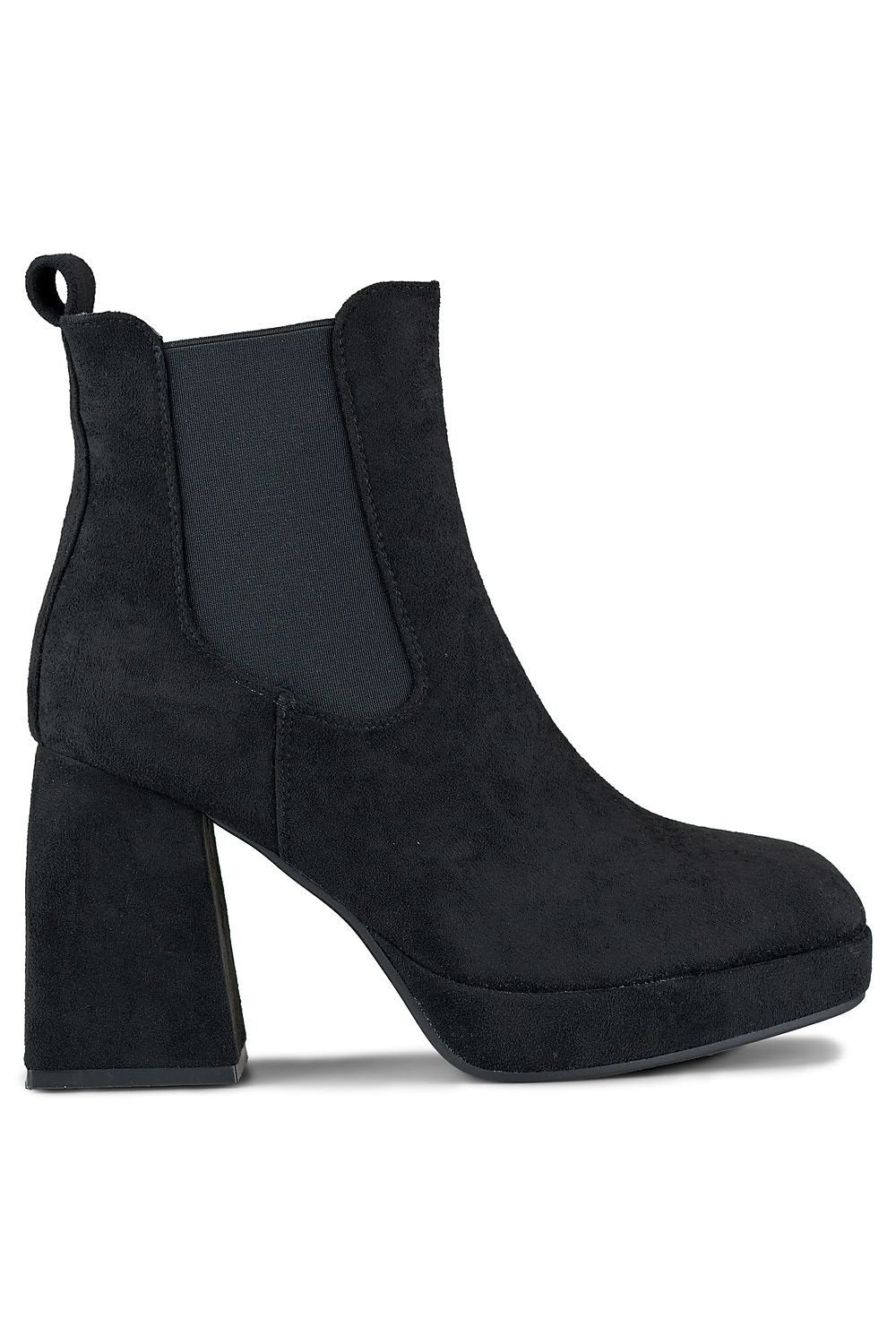 Elegant Suede Heel Boots