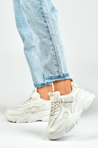 Eco Leather Platform Sneakers