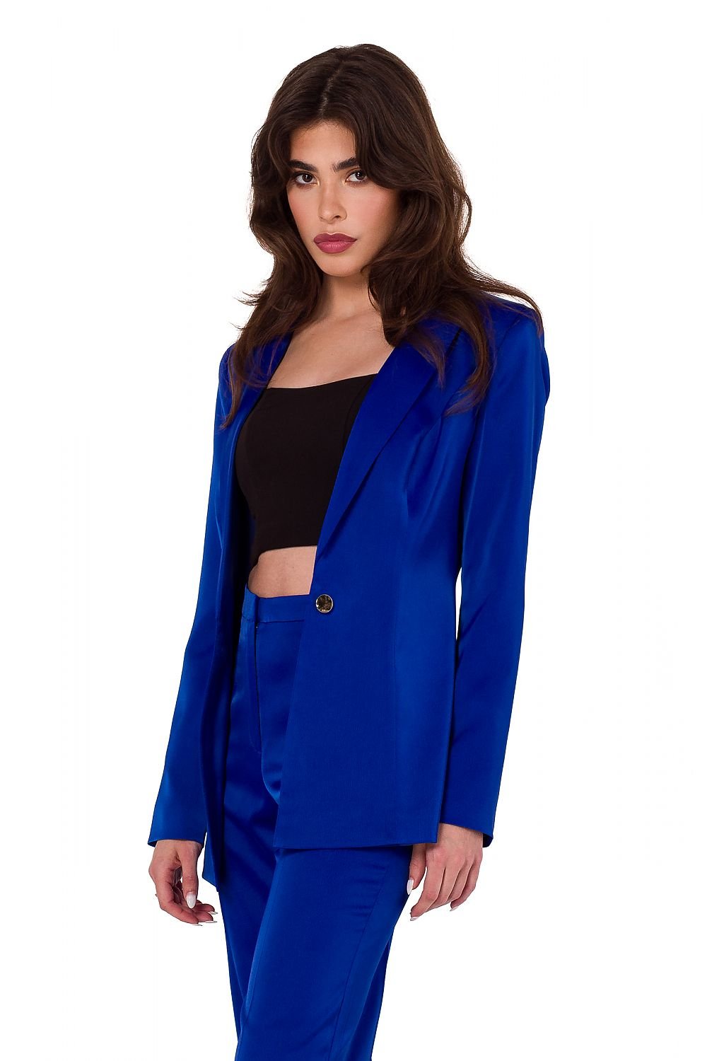 Elegant Satin Women's Jacket