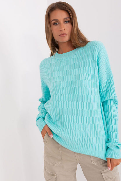 Chic Variegated Texture Jumper