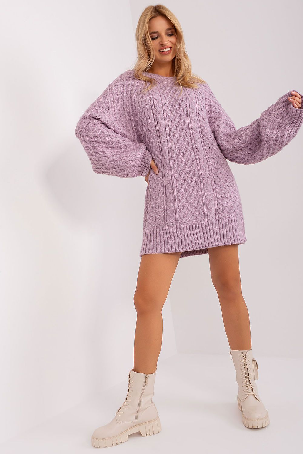 Cozy Variegated Oversized Sweater