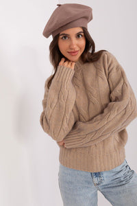 Elegant Cashmere Blend Beret