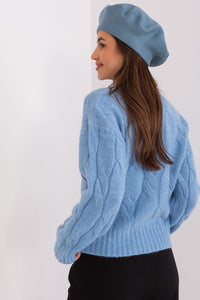 Elegant Cashmere Blend Beret