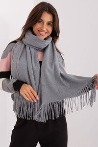 Chic Long Scarf - Tasselled