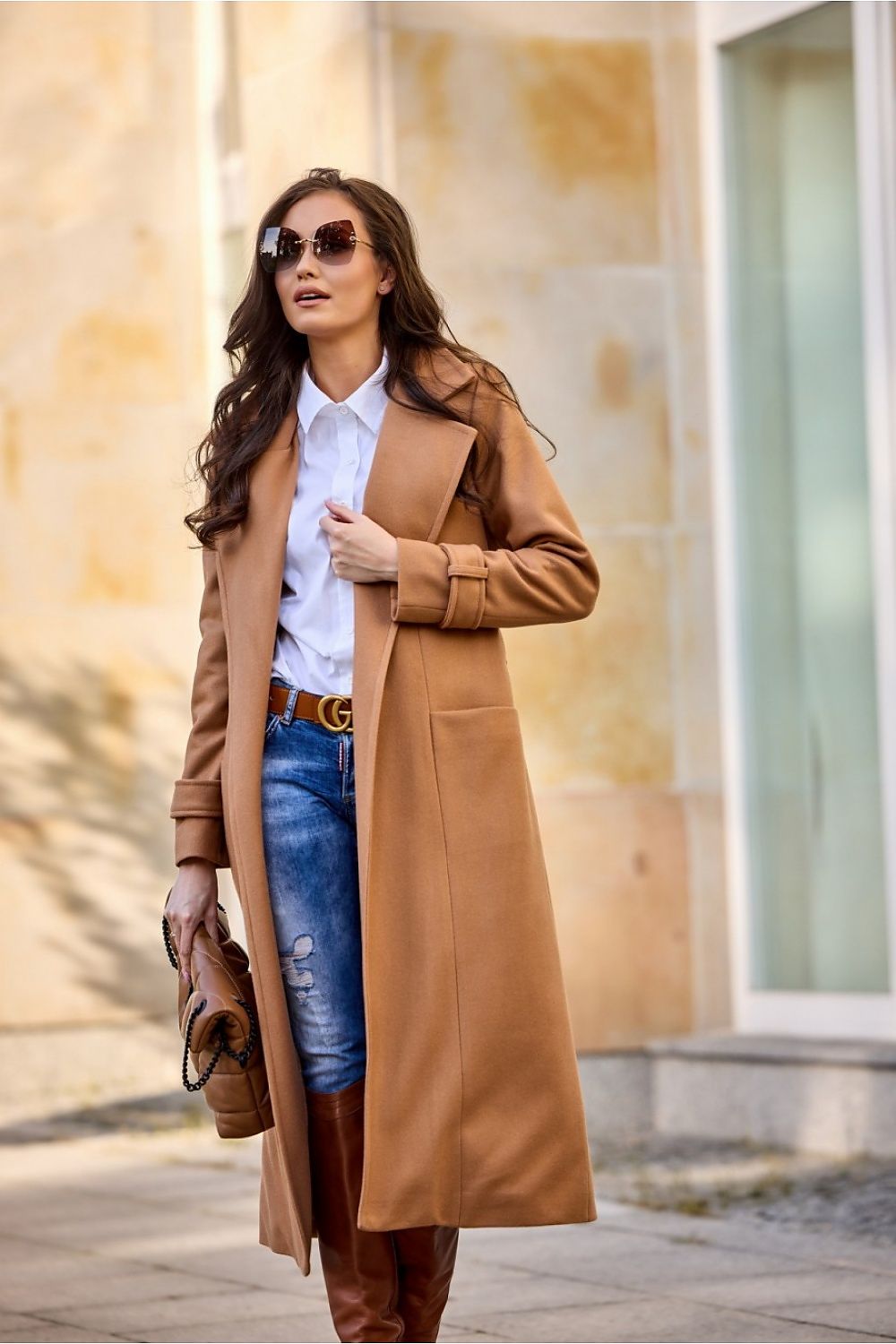 Timeless Waist-Tie Coat