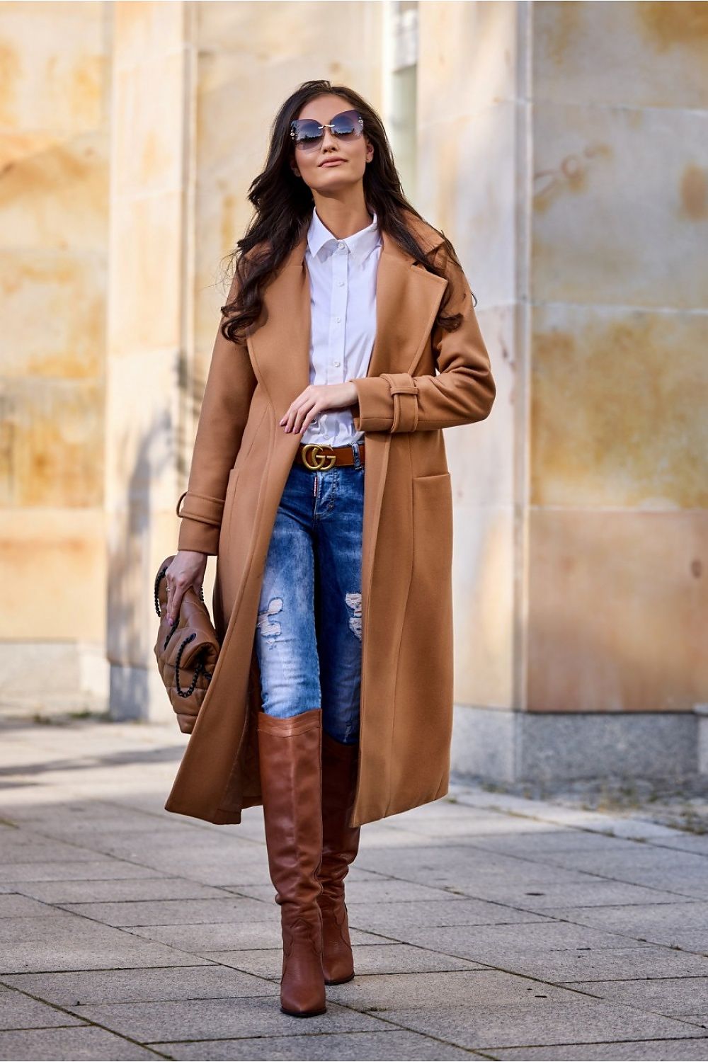 Timeless Waist-Tie Coat